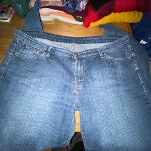 Bell bottom jeans